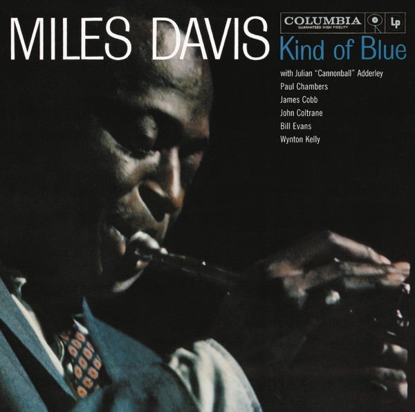 Miles Davis – Kind Of Blue – Blue Vinyl LP Record { vinyl }