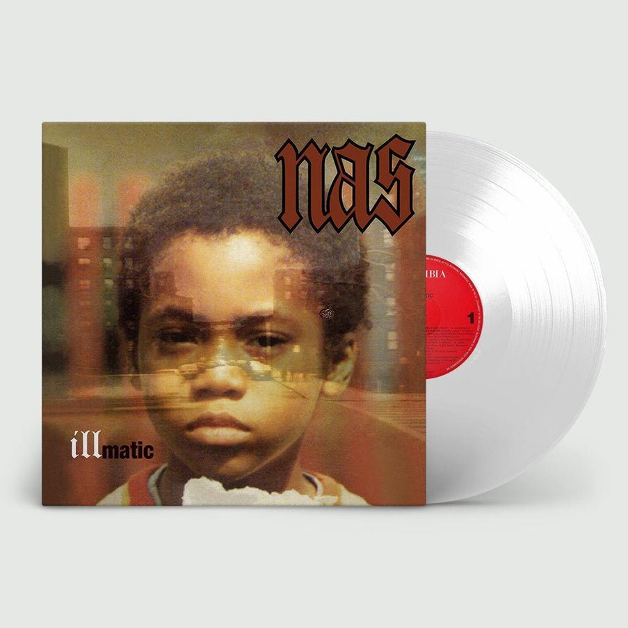 Nas - Illmatic - Clear Vinyl LP Record { vinyl }