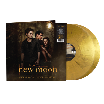 The Twilight Saga: New Moon Vinyl Record (2LP OST Ltd. Gold Vinyl Record) { vinyl }
