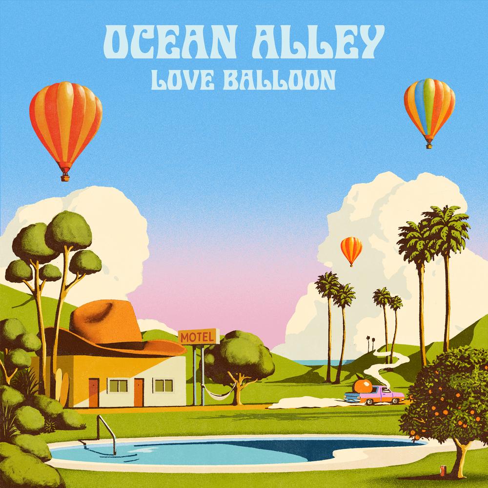 Ocean Alley - Love Balloon - Transparent Orange Vinyl LP Record { vinyl }