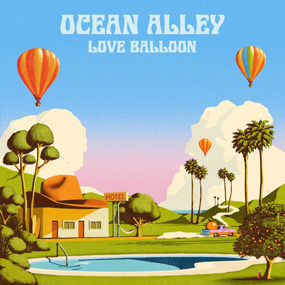 Ocean Alley - Love Balloon - Transparent Orange Vinyl LP Record { vinyl }