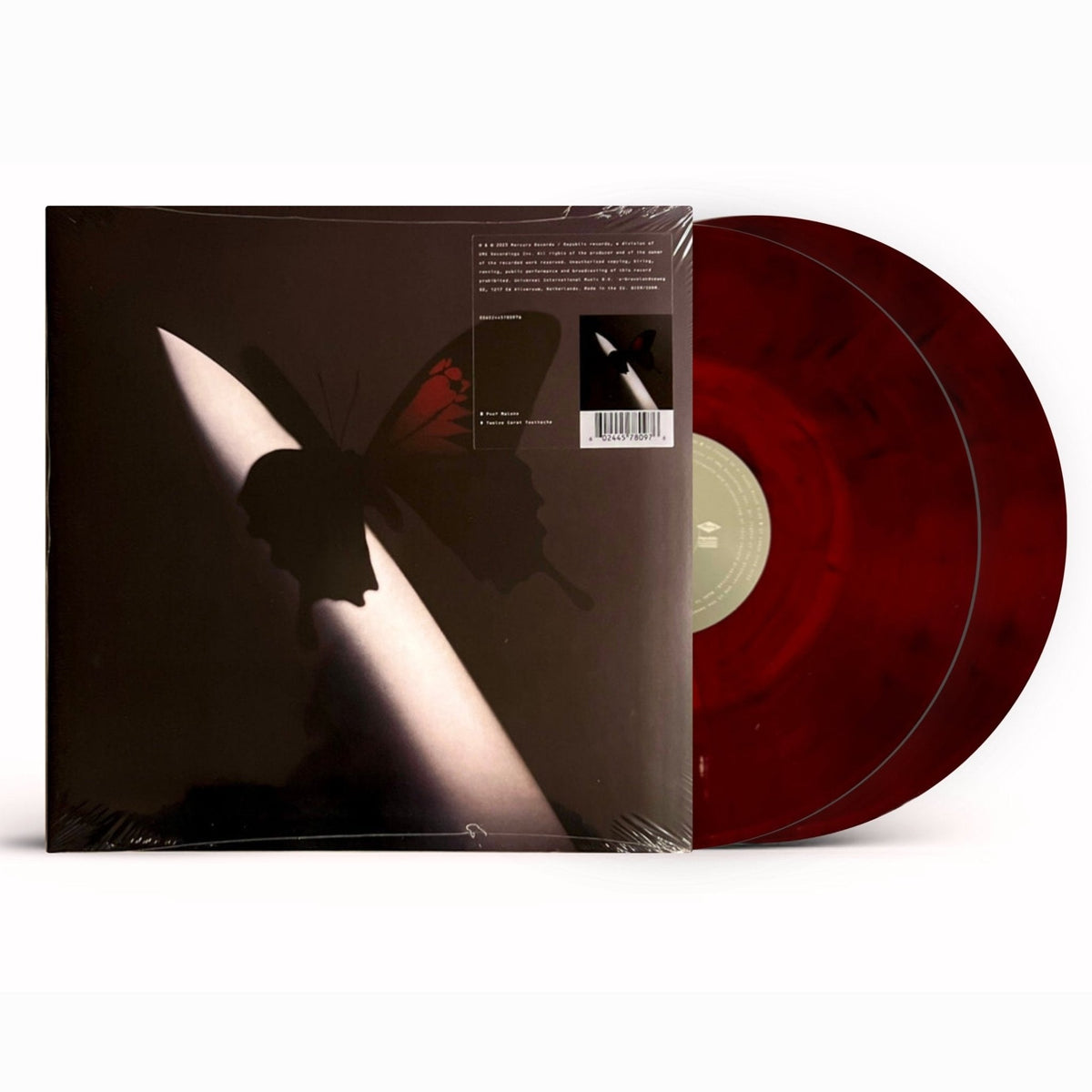 Post Malone - Twelve Carat Toothache - Red Marbled Vinyl LP Record { vinyl }