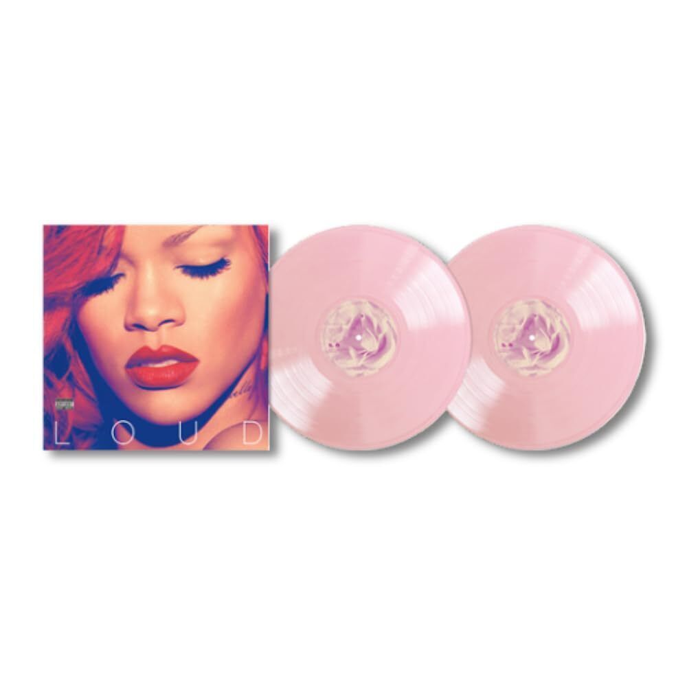 Rihanna - Loud - Baby Pink Vinyl LP Record { vinyl }