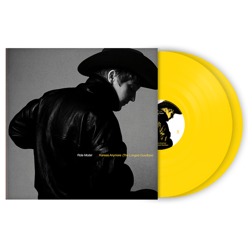 Role Model - Kansas Anymore The Longest Goodbye - Yellow Vinyl LP Record { vinyl }