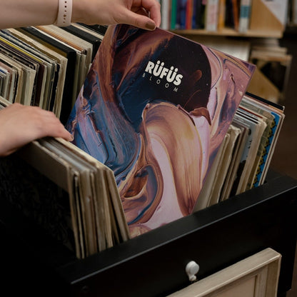 Rüfüs Du Sol - Bloom -  Pink & White Vinyl LP Record { vinyl }