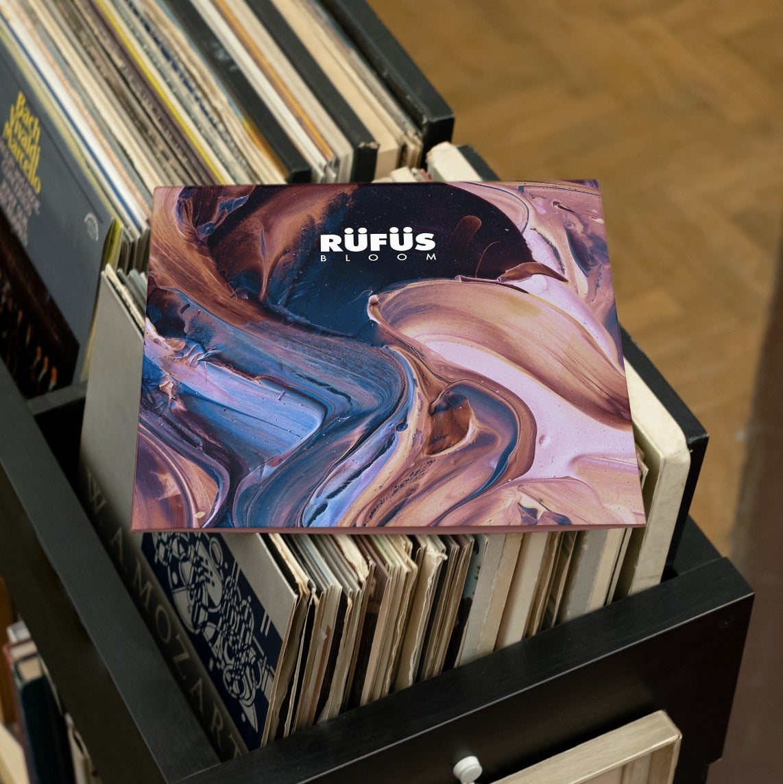 Rüfüs Du Sol - Bloom -  Pink & White Vinyl LP Record { vinyl }