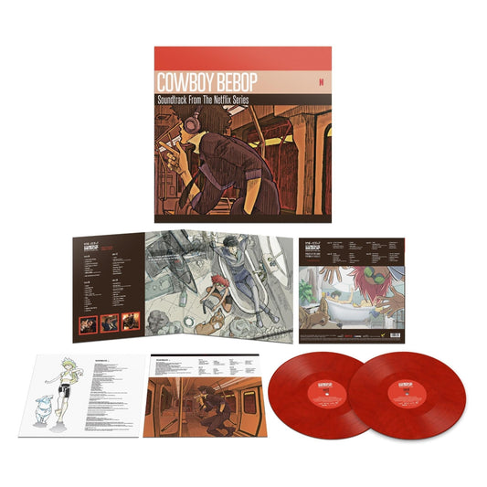 Seatbelts - Cowboy Bebop - Soundtrack From The Netflix Original Series - Red Vinyl LP Record { vinyl }
