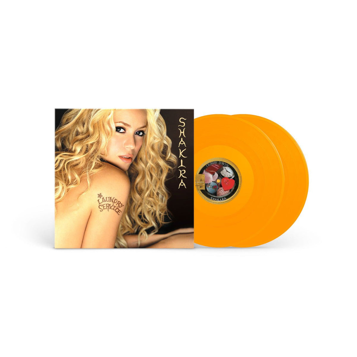 Shakira – Laundry Service (Anniversary Edition) - Opaque Yellow Vinyl LP Record { vinyl }