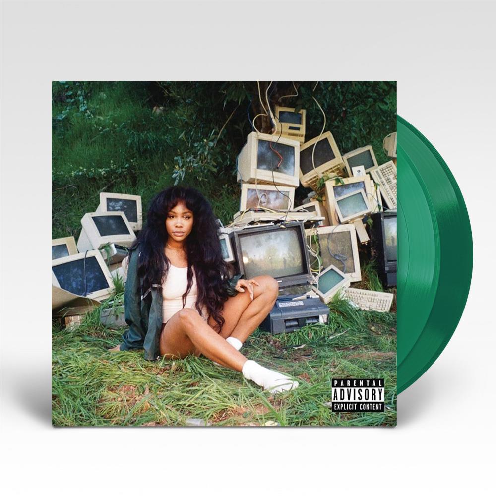 SZA - Ctrl - Translucent Green Vinyl LP Record { vinyl }