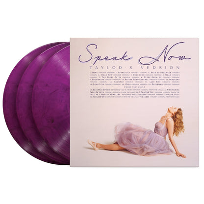 Taylor Swift - Speak Now (Taylor’s Version) - Orchid Marbled Vinyl LP Record { vinyl }