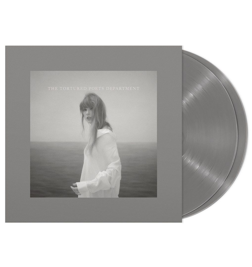 Taylor Swift - The Tortured Poets Department - Smoke Gray Vinyl LP Record { vinyl }