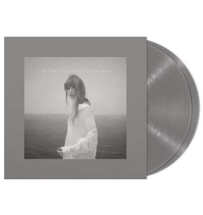 Taylor Swift - The Tortured Poets Department - Smoke Gray Vinyl LP Record { vinyl }