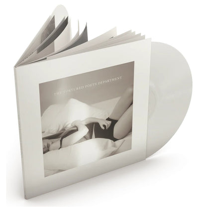 Taylor Swift - The Tortured Poets Department - Ghosted White Vinyl LP Record { vinyl }