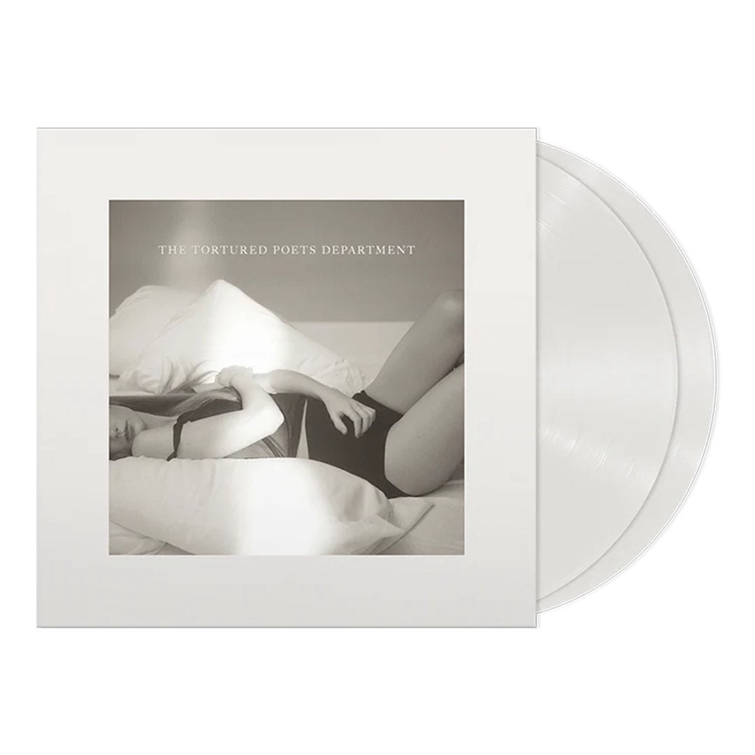 Taylor Swift - The Tortured Poets Department - Ghosted White Vinyl LP Record { vinyl }