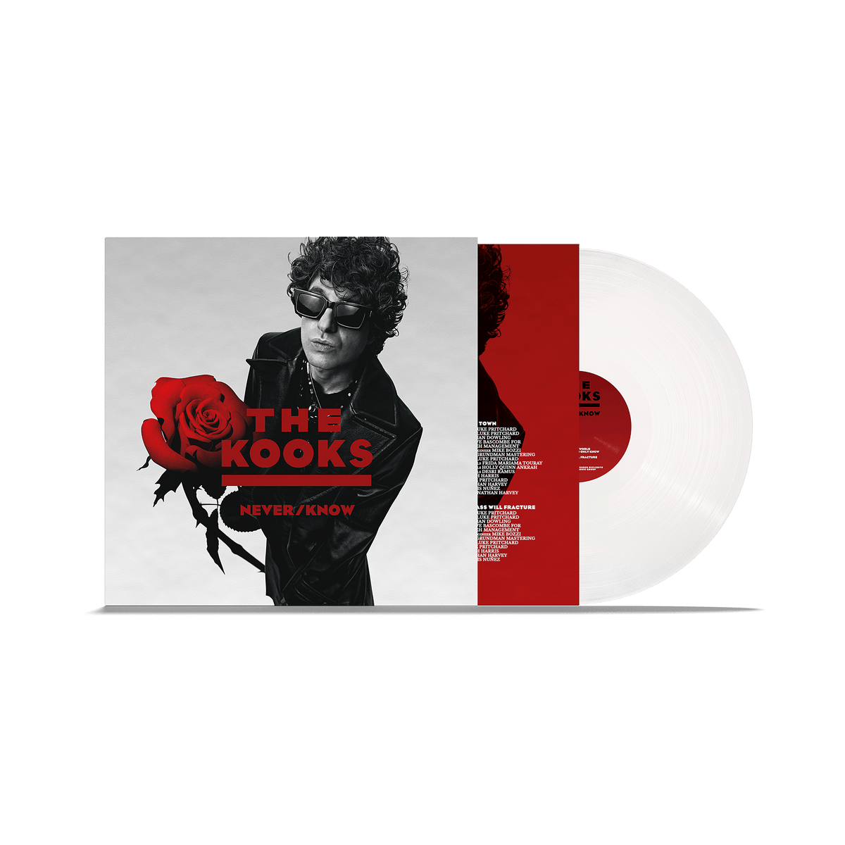 The Kooks - Never/Know - White Vinyl LP Record { vinyl }