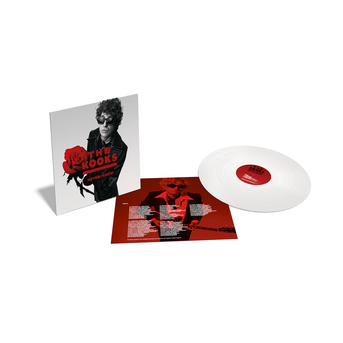 The Kooks - Never/Know - White Vinyl LP Record { vinyl }