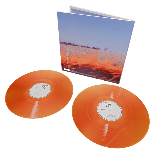 The Maccabees - Given To The Wild - Orange Vinyl LP Record { vinyl }