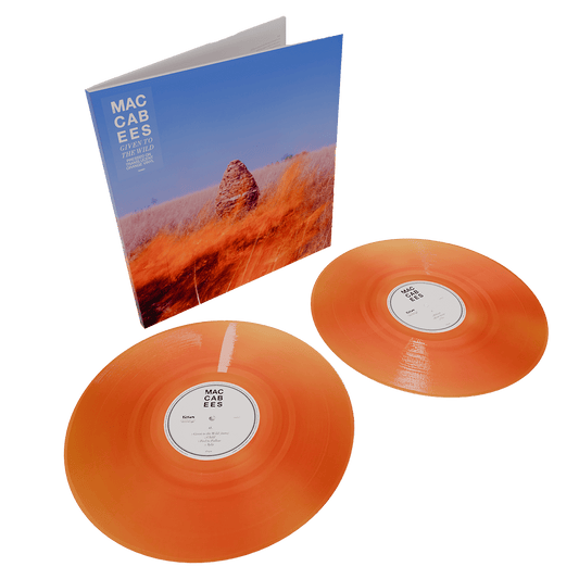 The Maccabees - Given To The Wild - Orange Vinyl LP Record { vinyl }