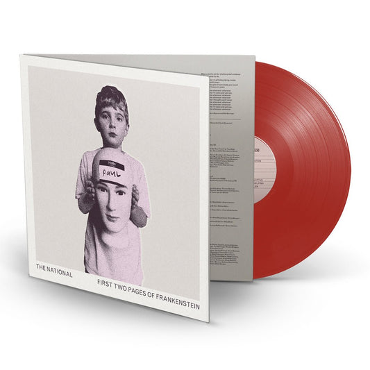 The National - First Two Pages Of Frankenstein - Red Vinyl LP Record { vinyl }