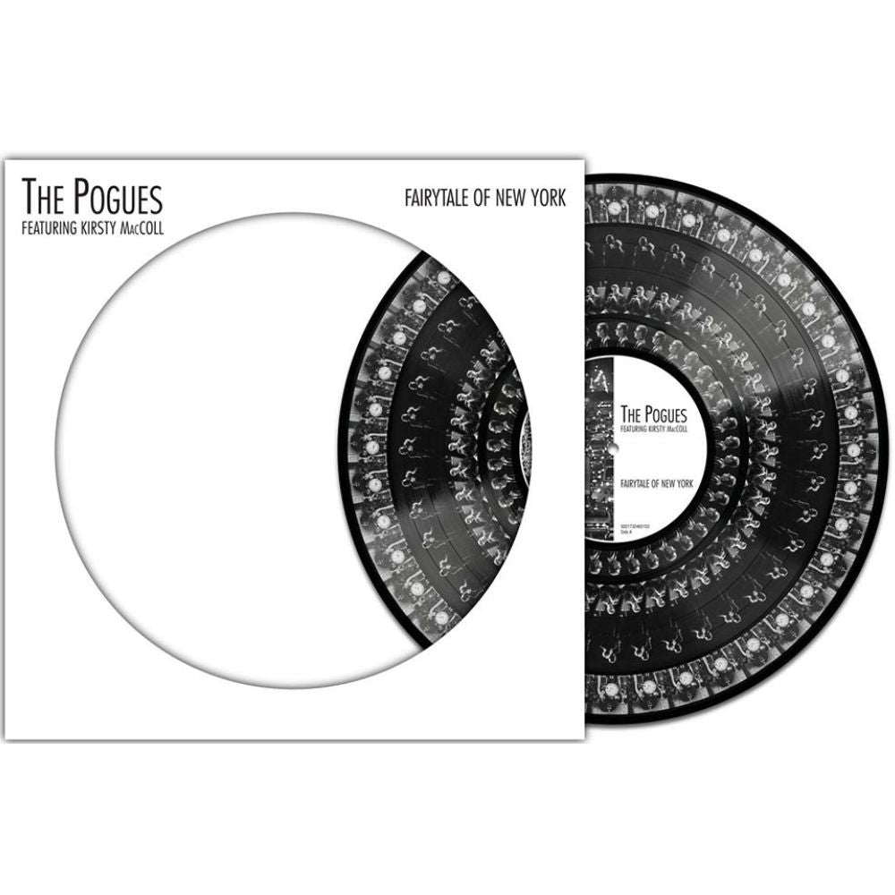 The Pouges - Fairytale of New York - Zoetrope Vinyl LP Record { vinyl }