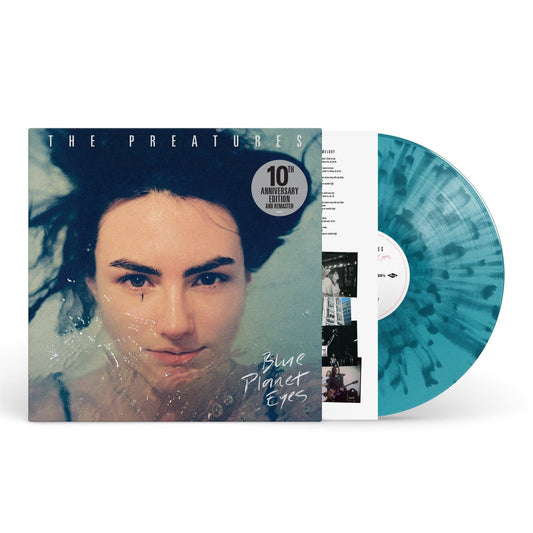 The Preatures - Blue Planet Eyes - 10th Anniversary Electric Blue Transparent Glitter Vinyl LP Record { vinyl }