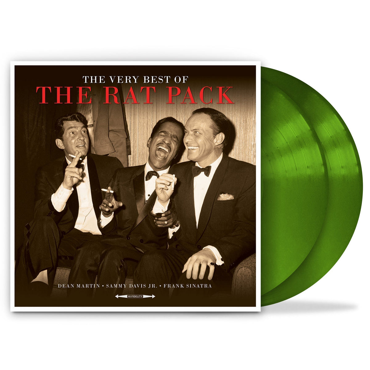 The Rat Pack - The Very Best Of The Rat Pack - Green Vinyl LP Record { vinyl }