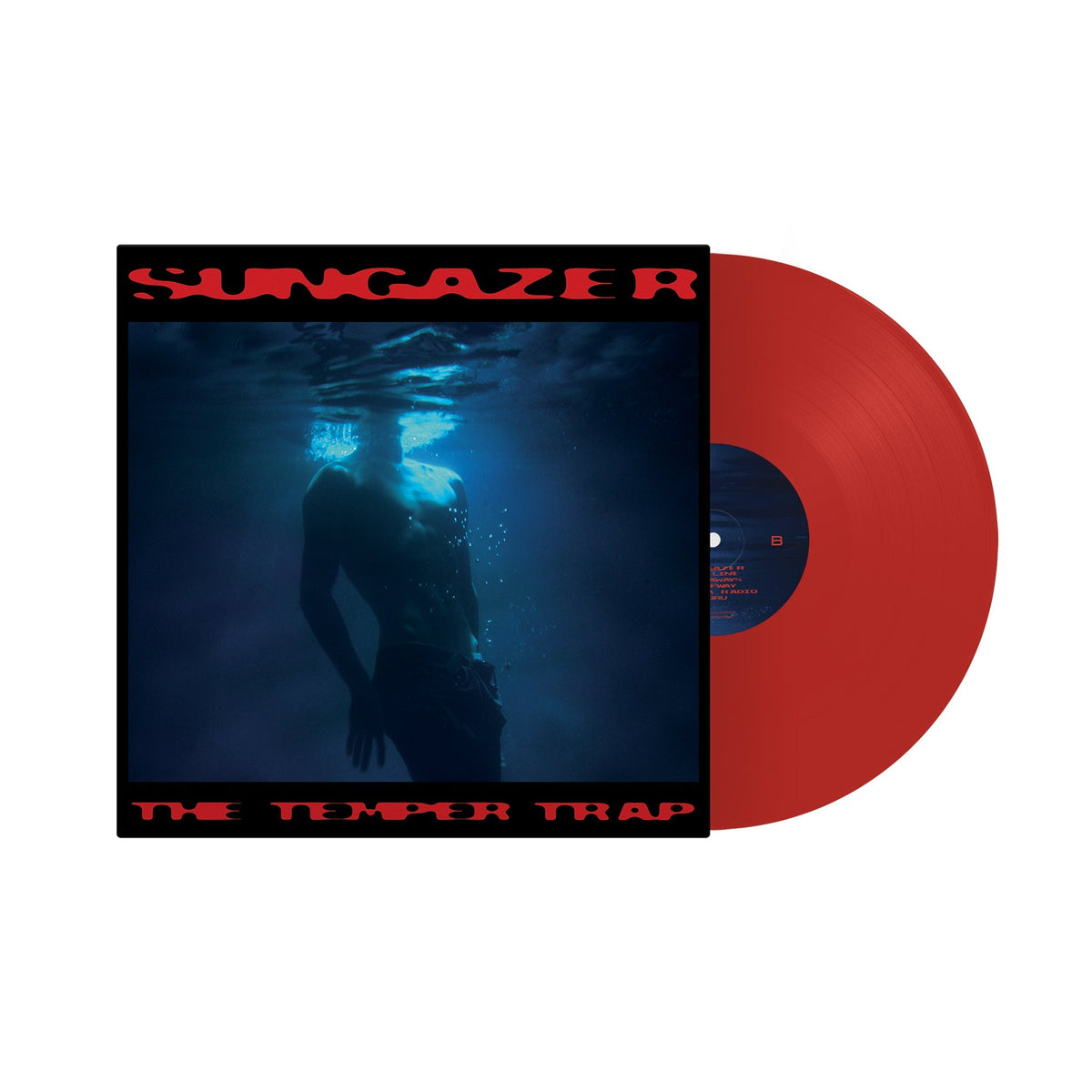 The Temper Trap - Sungazer - Red Vinyl LP Record { vinyl }