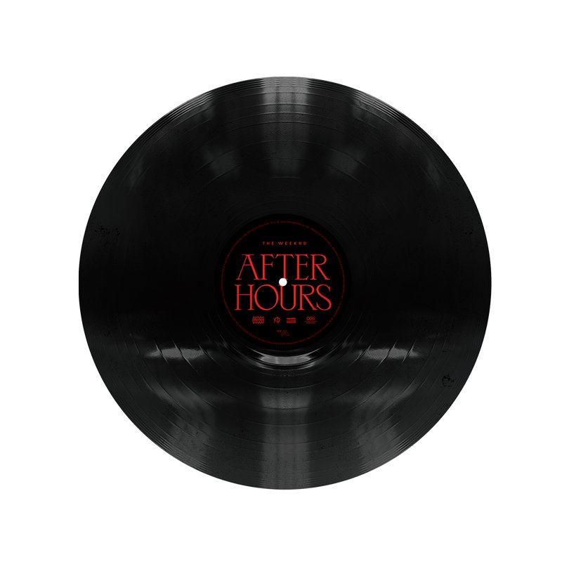 The Weeknd - After Hours - Holographic Cover Vinyl LP Record { vinyl }