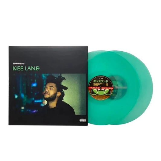 The Weeknd - Kiss Land - Seaglass Green Vinyl LP Record { vinyl }