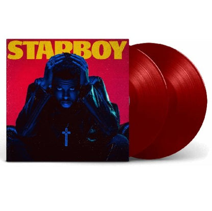 The Weeknd - Starboy - Translucent Red Vinyl LP Record { vinyl }