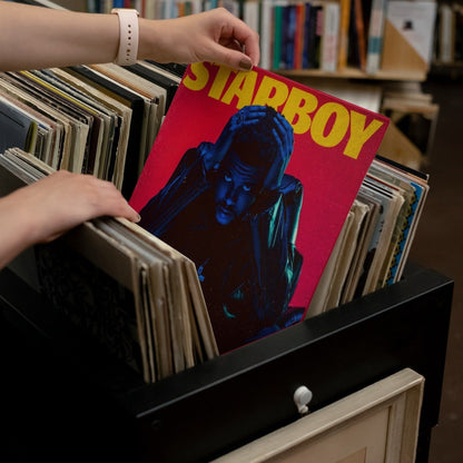 The Weeknd - Starboy - Translucent Red Vinyl LP Record { vinyl }