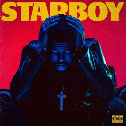 The Weeknd - Starboy - Translucent Red Vinyl LP Record { vinyl }