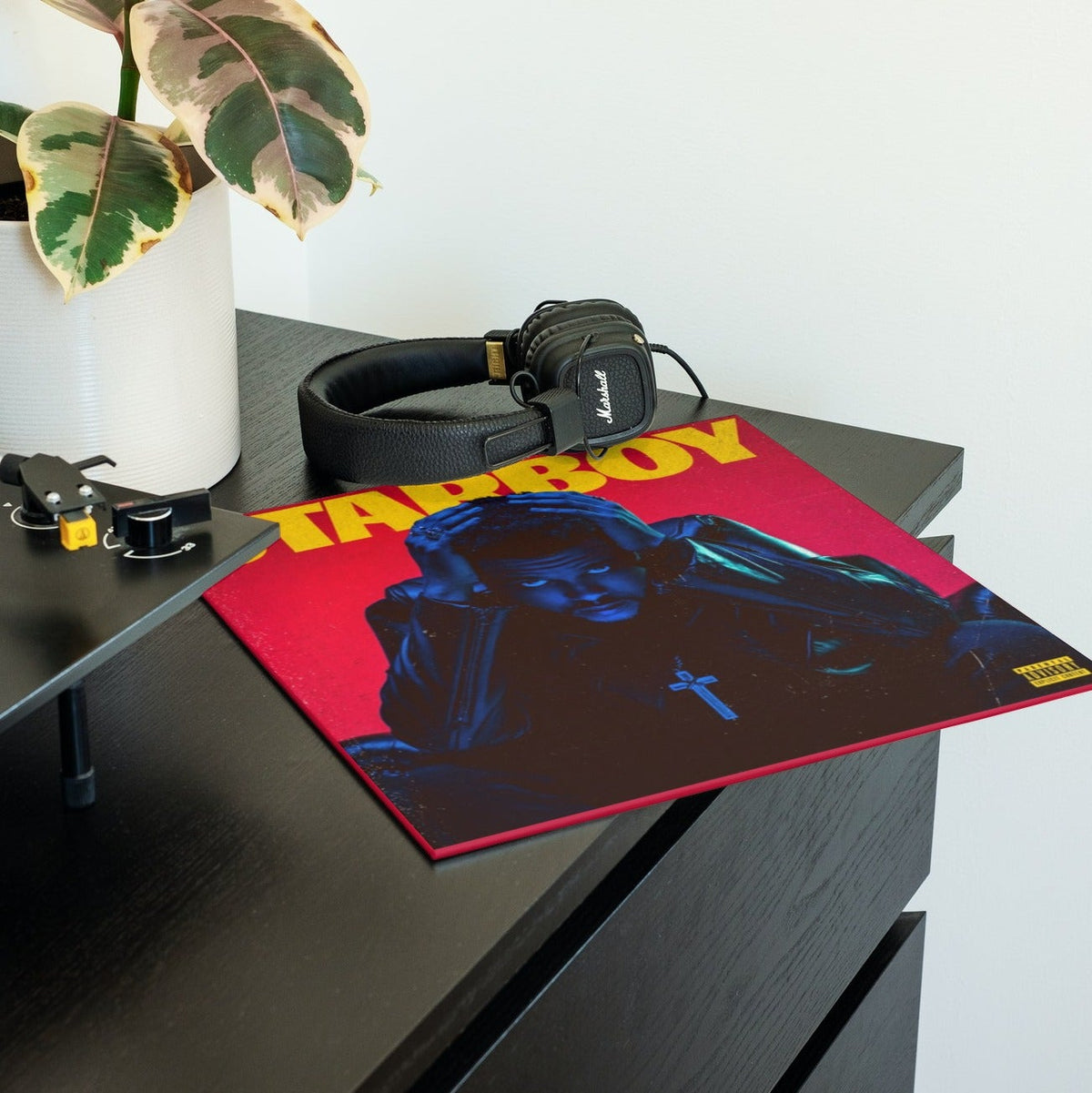 The Weeknd - Starboy - Translucent Red Vinyl LP Record { vinyl }