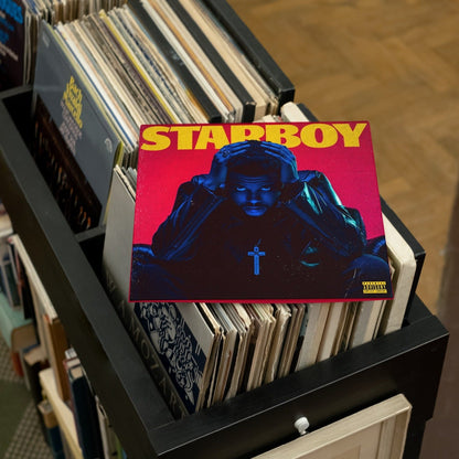 The Weeknd - Starboy - Translucent Red Vinyl LP Record { vinyl }