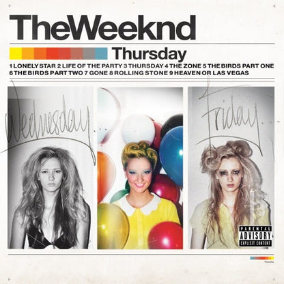 The Weeknd - Thursday - Vinyl LP Record { vinyl }