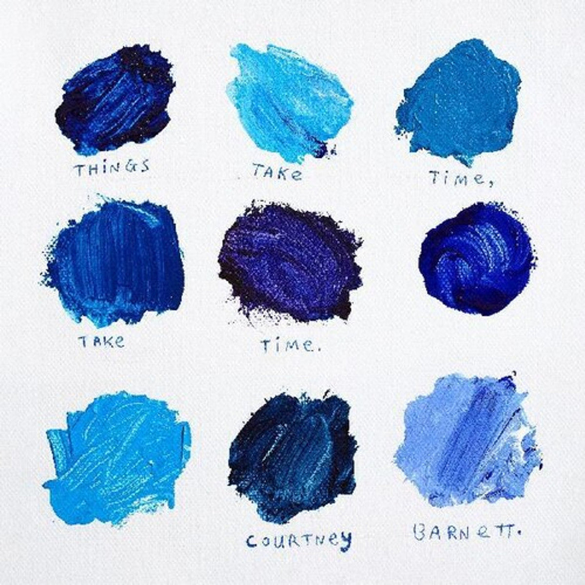 Courtney Barnett - Things Take Time, Take Time (Blue Vinyl LP) { vinyl }
