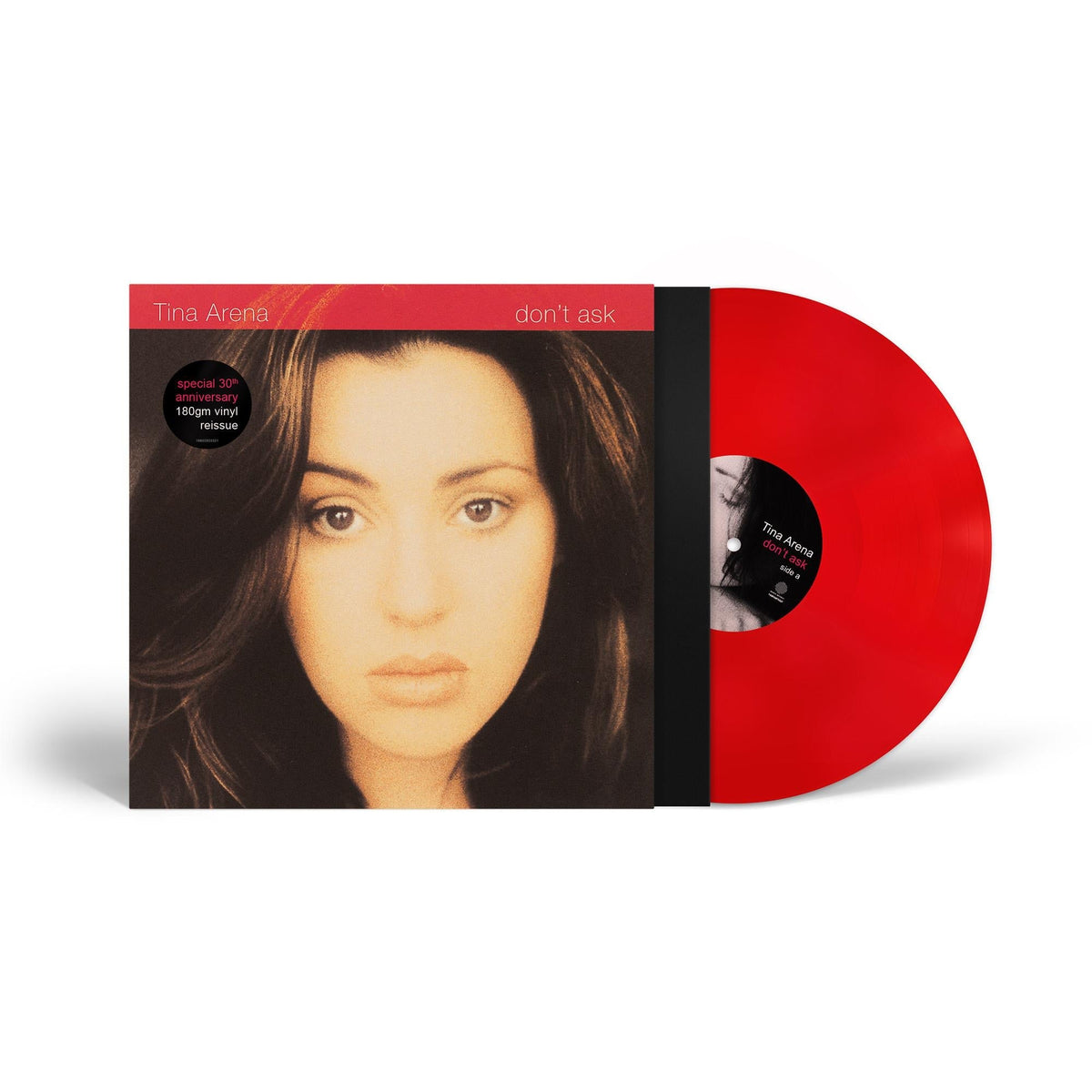 Tina Arena – Don’t Ask - 30th Anniversary Translucent - Red Vinyl LP Record { vinyl }
