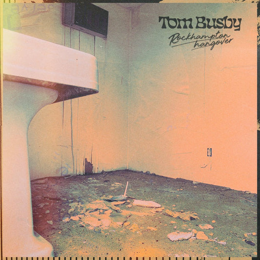 Tom Busby - Rockhampton Hangover - Clear, Orange & Green Marble Vinyl LP Record { vinyl }