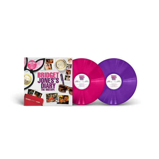 Various Artists - Bridget Jones’s Diary – The Mixtape - Pink & Purple Vinyl LP Record { vinyl }