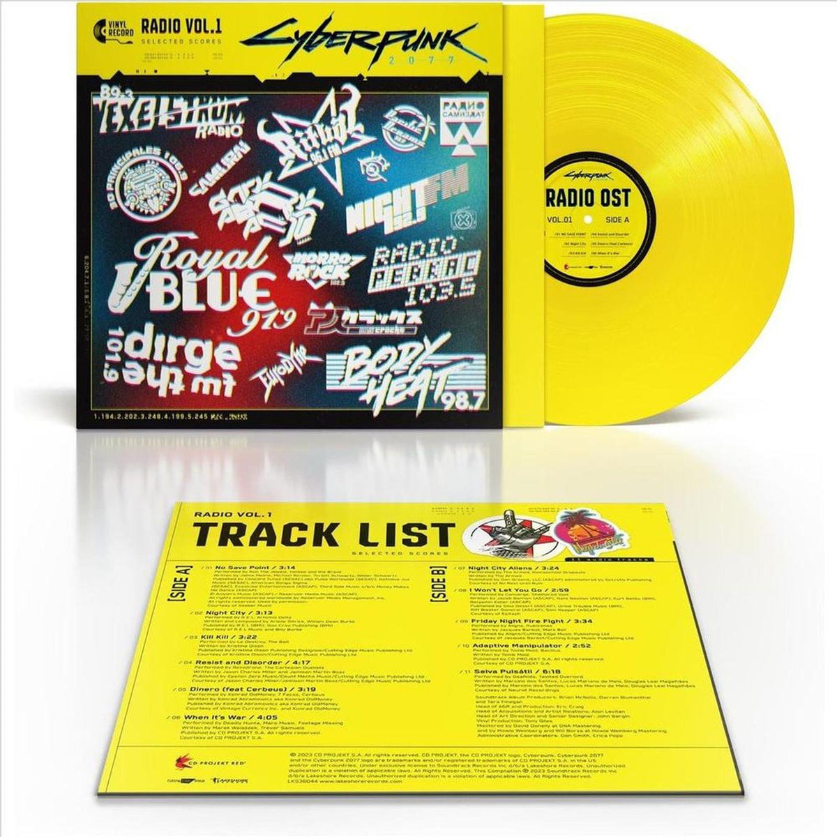 Various Artists - Cyberpunk 2077 Radio 1 - Vinyl LP Record { vinyl }
