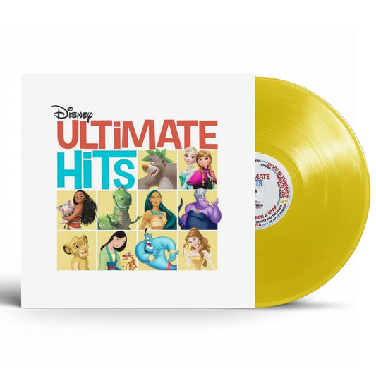 Various Artists - Disney Ultimate Hits - Translucent Yellow Vinyl LP Record { vinyl }