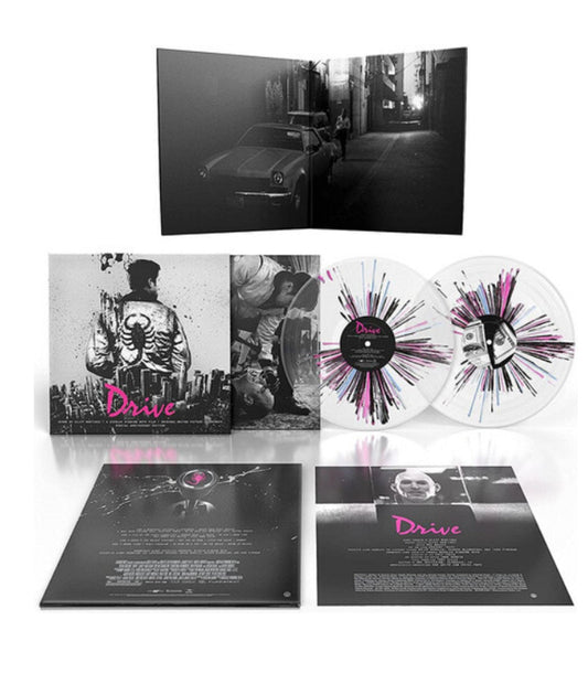 Various Artists - Drive (Original Motion Picture Soundtrack) - Neon Noir Splatter Vinyl LP Record { vinyl }