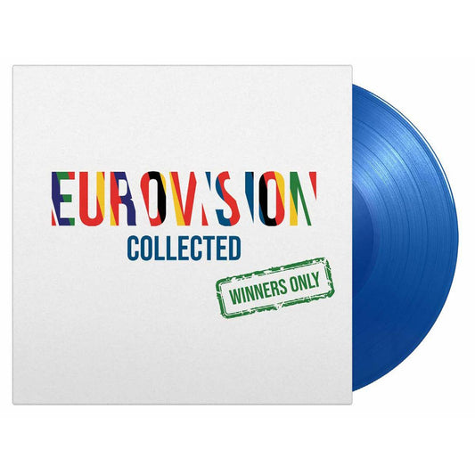 Various Artists - Eurovision Collected: Winners Only - Blue Vinyl LP Record { vinyl }