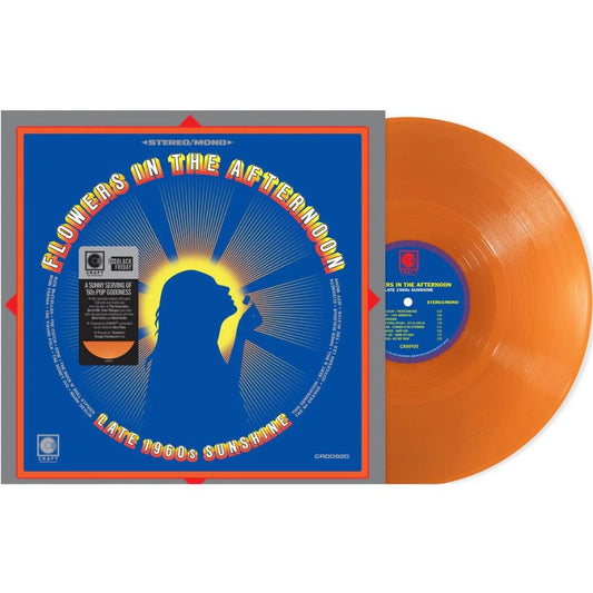 Various Artists - Flowers In The Afternoon: Late 1960s Sunshine - RSD Black Friday 2025 Translucent Orange Vinyl LP Record { vinyl }