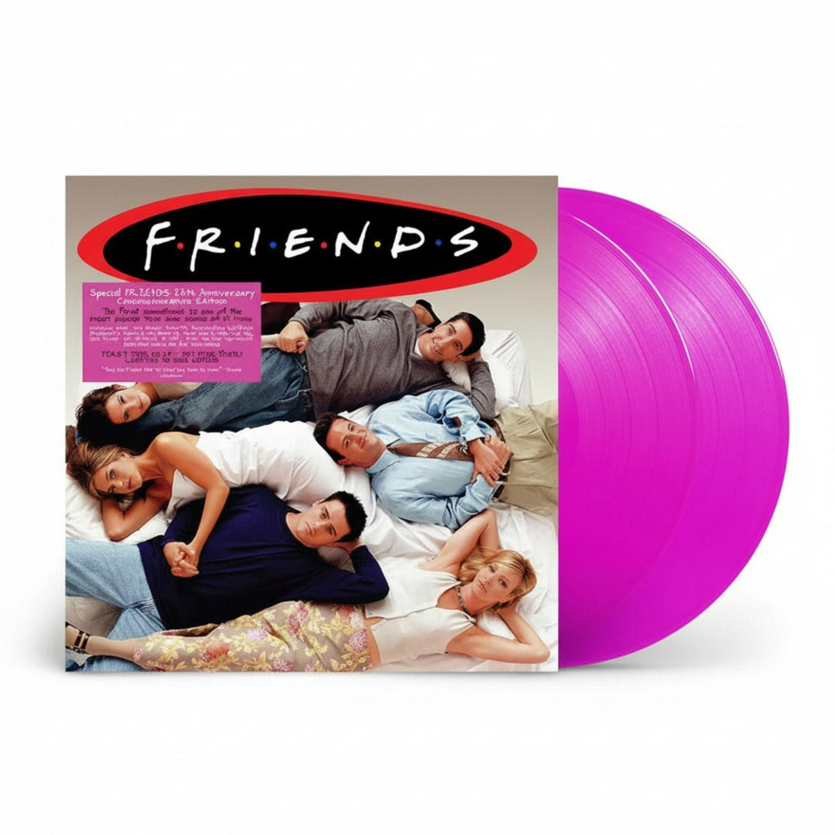 Various Artists - Friends - 25th Anniversary Pink Vinyl LP Record { vinyl }