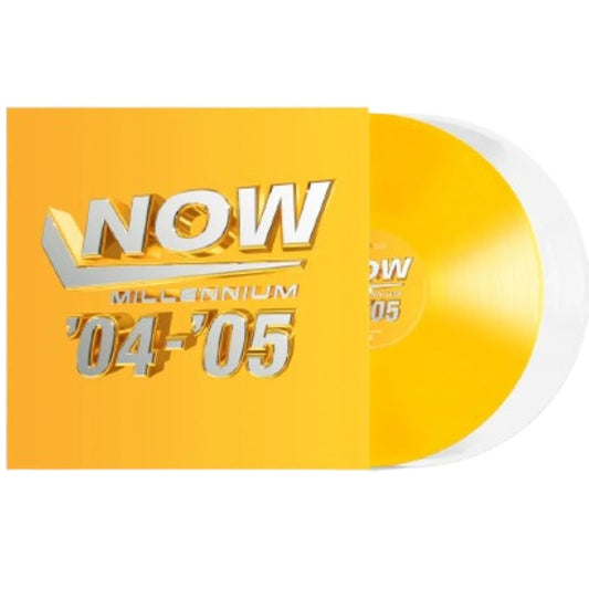 Various Artists - NOW Millenium '04 - '05 - Yellow and White Vinyl LP Record { vinyl }