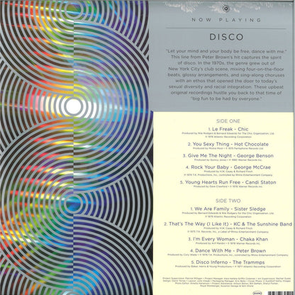 Various Artists - Now Playing: Disco - Clear Vinyl LP Record { vinyl }