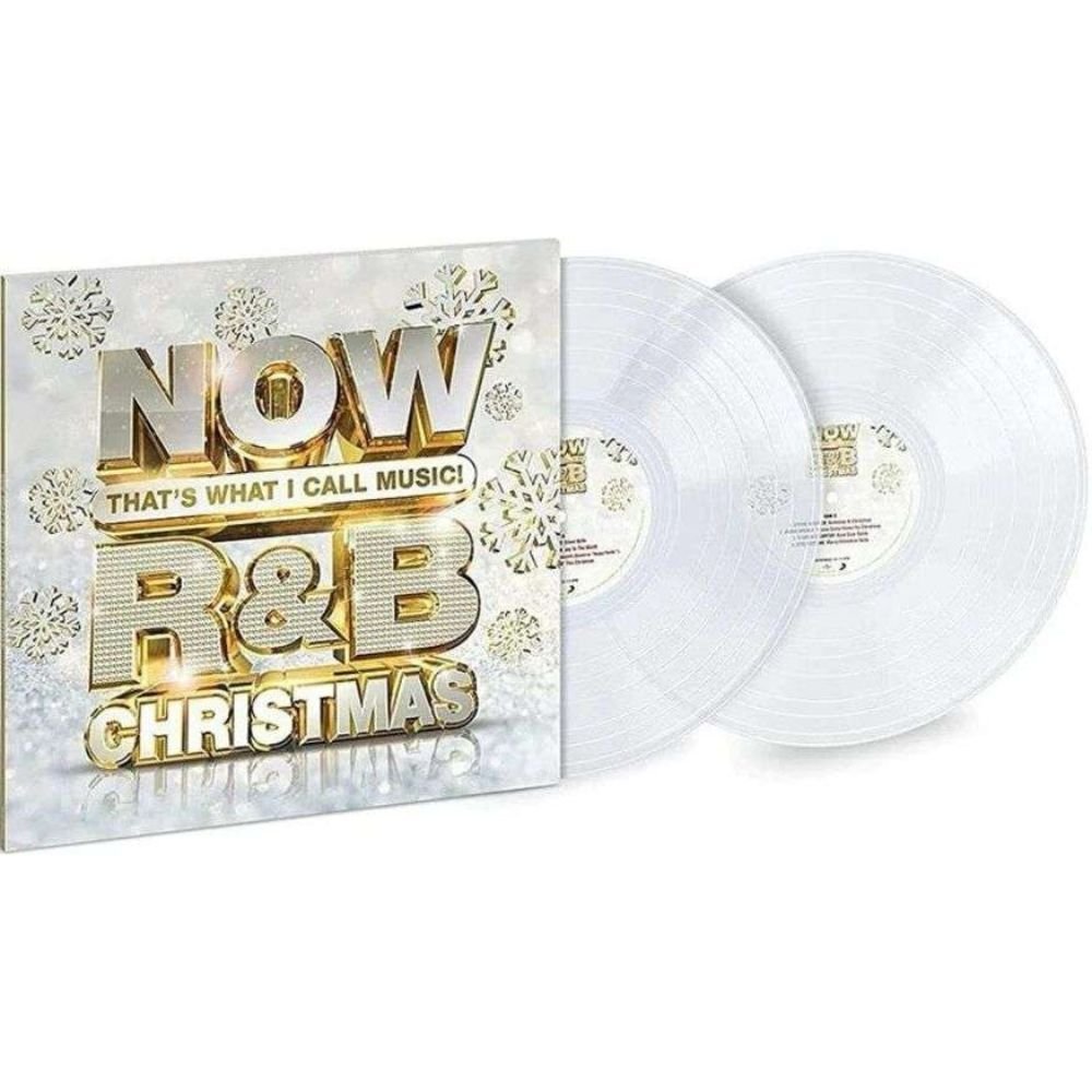 Various Artists - NOW R&B Christmas -  Icy Clear Vinyl LP Record { vinyl }