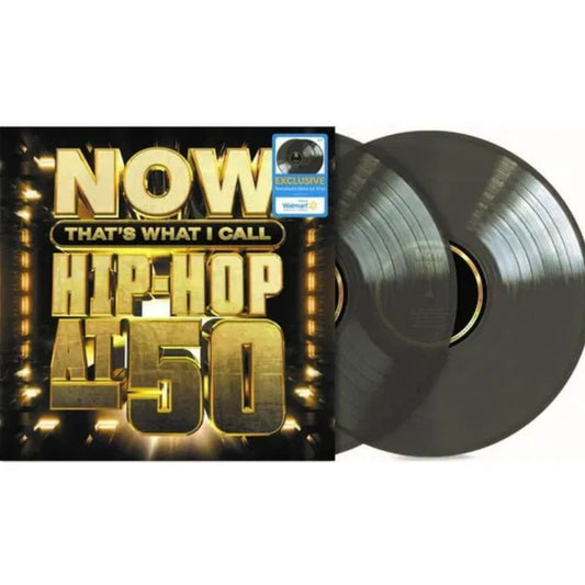 Various Artists - NOW That's HipHop at 50 -  Translucent Black Ice Vinyl LP Record { vinyl }
