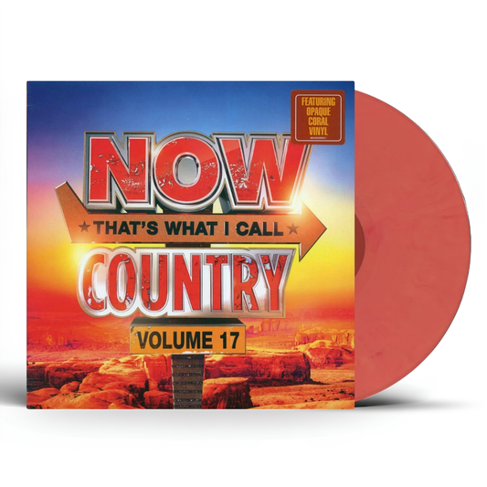 Various Artists - Now That's What I Call Country Volume 17 - Opaque Coral Vinyl LP Record { vinyl }